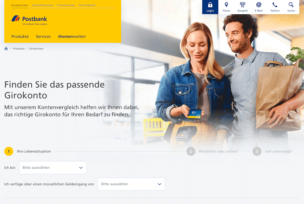 Postbank Gemeinschaftskonto